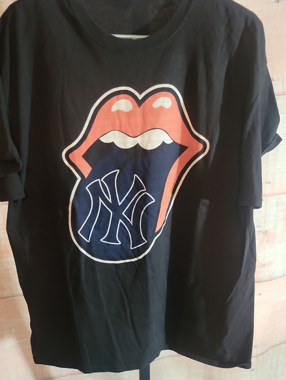 The Rolling Stones X New York Yankees Tshirt